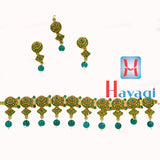 Mint Jewellery Necklace Fashion Green Colour Buy Online_Hayagi