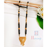 Long Mangalsutra In Crystals Online 