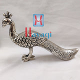 Peacock Statue For Home Decore/Gifting Metal Solid Item