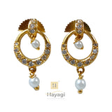 Round Shape Studs/Ear Tops Delicate Stones Studded