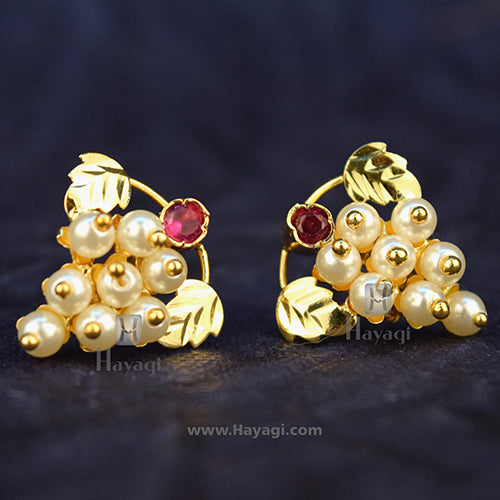 Buy Gold Thushi Necklace / Kolhapuri Thushi/ Indian Jewelry/ Indian Choker/  Indian Gold Necklace Set/gold Plated Maharashtrian Thushi Online in India -  Etsy