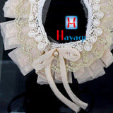 Fashion Floral Cloth Flower Necklace Jewellery