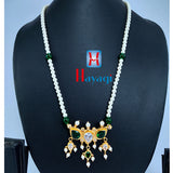 Green Tanmani Pearl Necklace