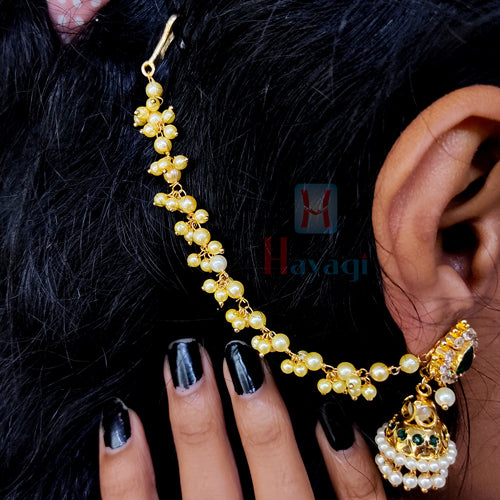 Memoir Goldplated Stud cum Dangler Earrings Women (ERTJ4674) : Amazon.in:  Fashion